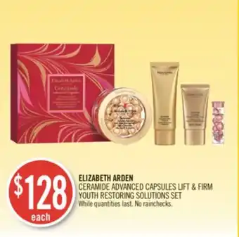 Shoppers Drug Mart Elizabeth arden ceramide advanced capsules lift & firm youth restoring solutions set offer