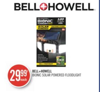 Shoppers Drug Mart Bell+howell bionic solar powered floodlight offer