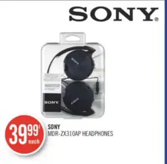 Shoppers Drug Mart Sony mdr-zx310ap headphones offer