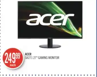 Shoppers Drug Mart Acer sa271 27 gaming monitor offer