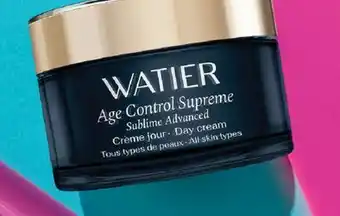 Shoppers Drug Mart Watier age control supreme sublime advanced day cream offer
