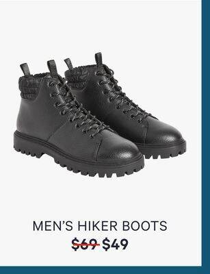 Joe Fresh Men's hiker boots offer