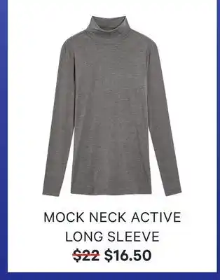 Joe Fresh Mock neck active long sleeve offer