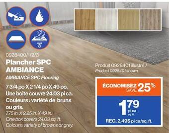 Patrick Morin Ambiance spc flooring offer