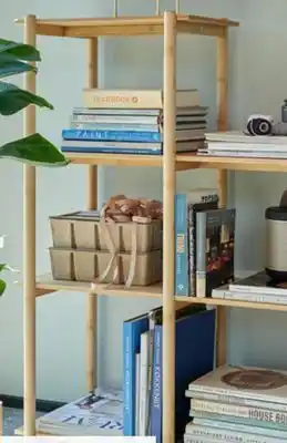 JYSK Vandsted shelf/room divider, bamboo, natural offer