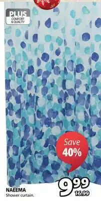 JYSK Naeema shower curtain offer