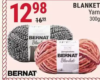 Rossy Bernat blanket yarn offer