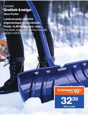 Patrick Morin Garant snow pusher offer