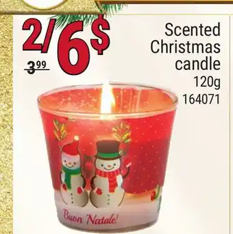 Rossy Scented christmas candle offer