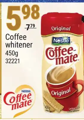 Rossy Nestle coffee mate coffee whitener offer