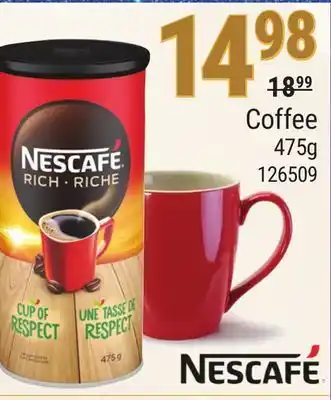 Rossy Nescafe coffee offer