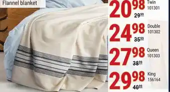 Rossy Flannel blanket offer