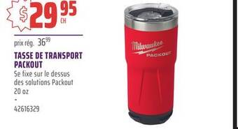 Gagnon - La Grande Quincaillerie Tasse de transport packout offer