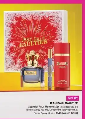 Pharmaprix Jean paul gaultier, scandal pour homme set offer