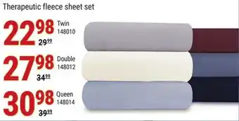 Rossy Therapeutic fleece sheet set offer