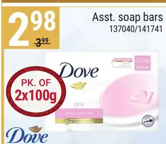 Rossy Dove asst. soap bars offer