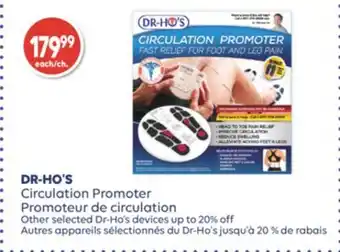 Wellwise by Shoppers Dr-ho's promoteur de circulation offer