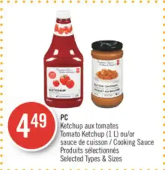 Pharmaprix Pc ketchup (1l) or cooking sauce offer