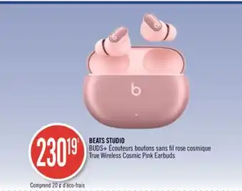 Pharmaprix Beats studio true wireless cosmic pink earbuds offer