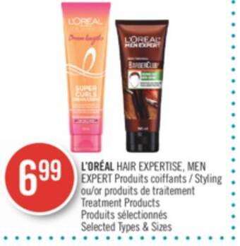 Pharmaprix L'oreal hair expertise, men expert product styling or treatment product offer