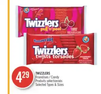 Pharmaprix Twizzlers candy offer