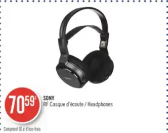 Pharmaprix Sony headphones offer