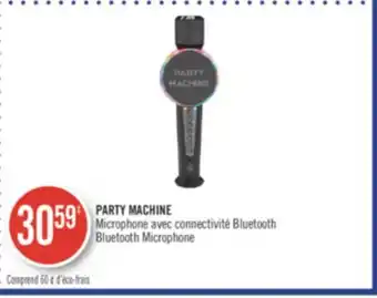 Pharmaprix Party machine bluetooth microphone offer