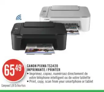 Pharmaprix Canon pixma ts3420 printer offer
