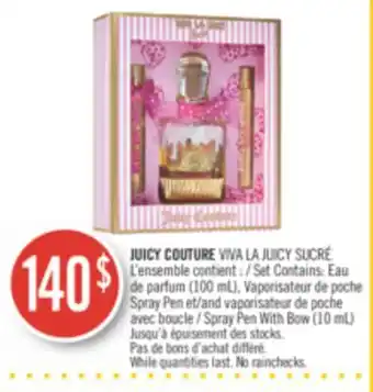 Pharmaprix Juicy couture viva la juicy sucré offer