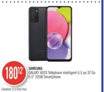 Pharmaprix Samsung galaxy a03s 6.5 32gb smartphone offer