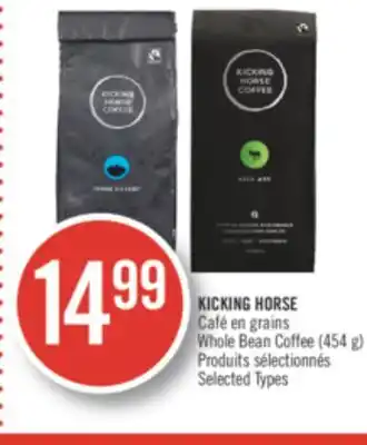 Pharmaprix Kicking horse whole bean coffee offer