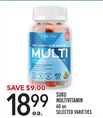 Metro SUKU MULTIVITAMIN 60 un offer