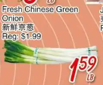 Foody Mart Fresh chinese green onion offer