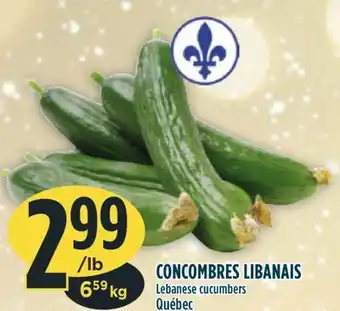 Marché Adonis Concombres libanais offer