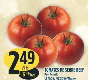 Marché Adonis Tomates de serre beef offer