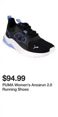 Mark's Puma women's anzarun 2.0 running shoes offer
