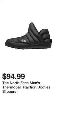 Sport Chek The north face men's thermoball traction booties, slippers offer