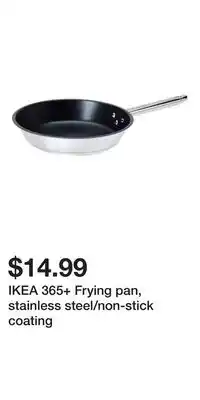IKEA Ikea 365+ frying pan, stainless steel/non-stick coating offer