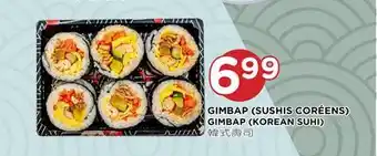 Kim Phat Gimbap (korean suhi) offer