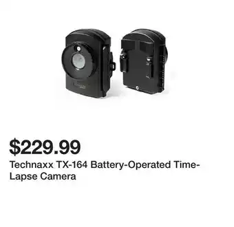 TSC Stores Technaxx tx-164 battery-operated time-lapse camera offer