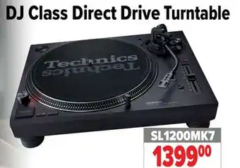 2001 Audio Video Turntable dj d drive black offer