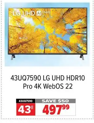 2001 Audio Video Lg 43 uhd hdr10 pro 4k webos 22 offer