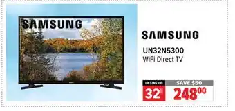 2001 Audio Video Samsung 32 wifi direct tv offer