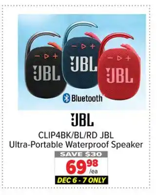 2001 Audio Video Jbl ultra-portable waterproof speaker offer