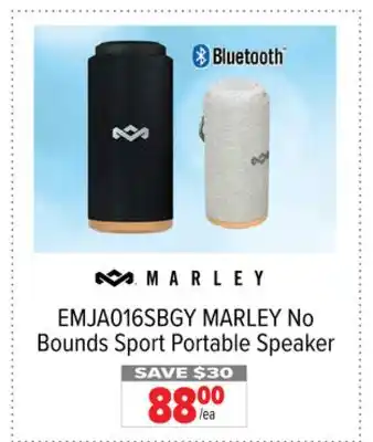 2001 Audio Video Marley no bounds sport portable speaker offer