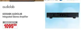 2001 Audio Video Audiolab integrated stereo amplifier offer