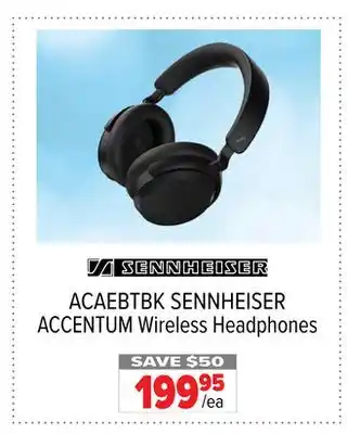 2001 Audio Video Sennheiser accentum wireless headphones offer