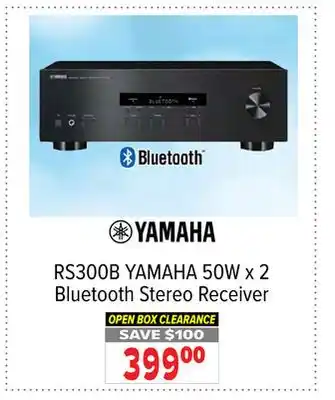 2001 Audio Video Yamaha 50w x 2 bluetooth stereo receiver offer