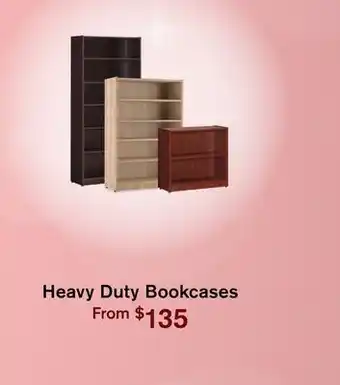Source Office Furnishings Heavy duty bookcases offer