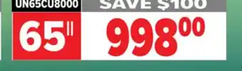 2001 Audio Video Samsung 65 led uhd premium bt smart offer